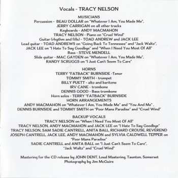 CD Tracy Nelson: Poor Man's Paradise