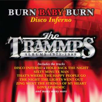 8CD/Set di cofanetti The Trammps: Burn Baby Burn - Disco Inferno (The Trammps Albums 1975-1980)