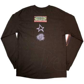 Merce Travis Scott: Travis Scott Unisex Long Sleeve T-shirt: Summer Run 2023 Dublin (back Print & Ex-tour) (small) S
