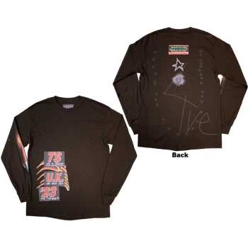Merce Travis Scott: Travis Scott Unisex Long Sleeve T-shirt: Summer Run 2023 London (back Print & Ex-tour) (small) S