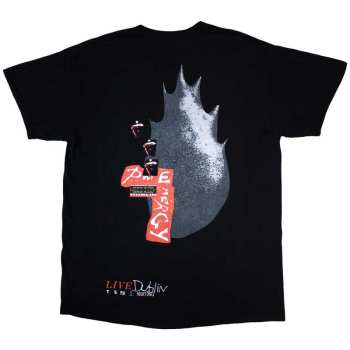 Merce Travis Scott: Travis Scott Unisex T-shirt: Summer Run 2023 Dublin (back Print & Ex-tour) (small) S