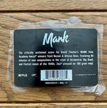 3LP/Set di cofanetti Trent Reznor: Mank: The Original Musical Score DLX