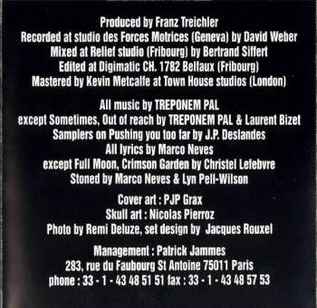 CD Treponem Pal: Excess & Overdrive