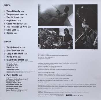 LP Ry Cooder: Trespass (Original Motion Picture Score)  LTD | NUM | CLR