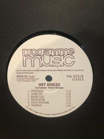 LP Trevor Bastow: Hey Disco!