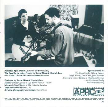 CD Trevor Moss & Hannah-Lou: La Ferme De Fontenaille