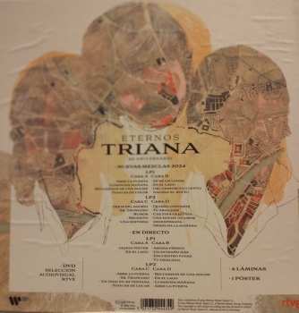 4LP/DVD/Set di cofanetti Triana: Eternos Triana 50 Aniversario CLR