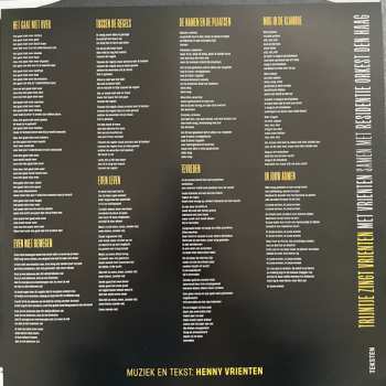 2LP Trijntje Oosterhuis: Trijntje Zingt Vrienten Met Vrienten Samen Met Residentie Orkest Den Haag CLR