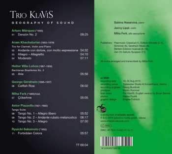 CD Trio Klavis: Geography of Sound