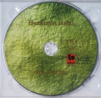 2CD Trio Toucher: Hyakunin Isshu - 100 Tanka Songs