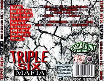 CD Three 6 Mafia: Underground Vol. 1 (1991-1994)