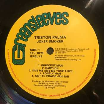 LP Tristan Palmer: Joker Smoker