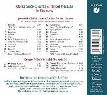 CD Georg Friedrich Händel: Suite Of Ayres & Messiah