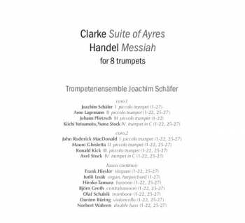 CD Georg Friedrich Händel: Suite Of Ayres & Messiah