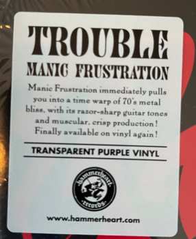 LP Trouble: Manic Frustration LTD | CLR