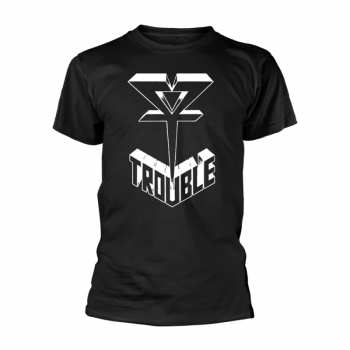 Merch Trouble: Maglietta Logo Trouble 1 (black)