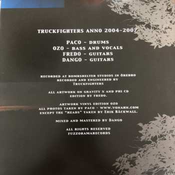 3LP/Set di cofanetti Truckfighters: Gravity X And Phi DLX | LTD | CLR