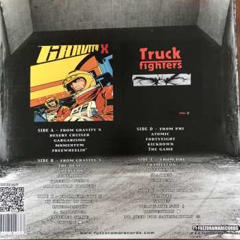 3LP/Set di cofanetti Truckfighters: Gravity X And Phi DLX | LTD | CLR