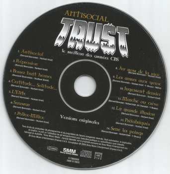 CD Trust: Antisocial Le Meilleur Des Années CBS