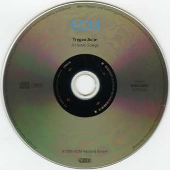 CD Trygve Seim: Helsinki Songs