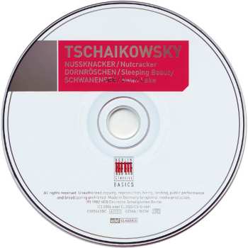 CD Pyotr Ilyich Tchaikovsky: Nussknacker / Dornröschen / Schwanensee DIGI