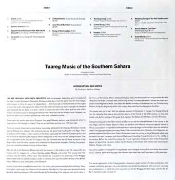 LP Tuareg: Tuareg Music Of The Southern Sahara