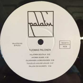 LP Tuomas Palonen: Tuomas Palonen