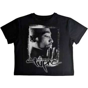 Merch Tupac: Donne Crop Top Spray Photo