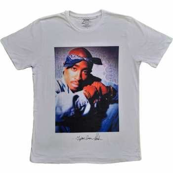 Merch Tupac: Maglietta Blue Foulard 