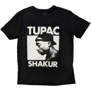 Merce Tupac: Tupac Unisex T-shirt: Eyes Closed (small) S