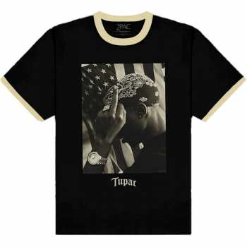 Merch Tupac: Maglietta Flag Photo