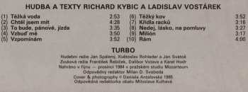 LP Turbo: To Bude, Pánové, Jízda