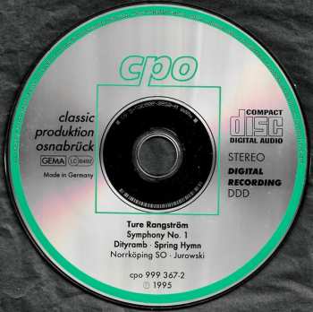 3CD/Set di cofanetti Norrköping Symphony Orchestra: Complete Symphonies