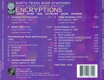 CD Karel Husa: Encryptions