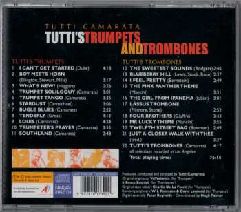 CD Tutti Camarata: Tutti's Trumpets And Trombones