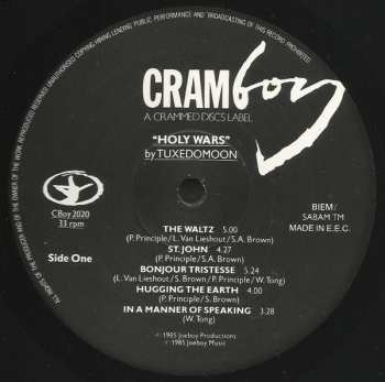 LP Tuxedomoon: Holy Wars