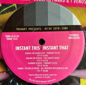 2LP Various: Twinart Presents: Instant This / Instant That CLR