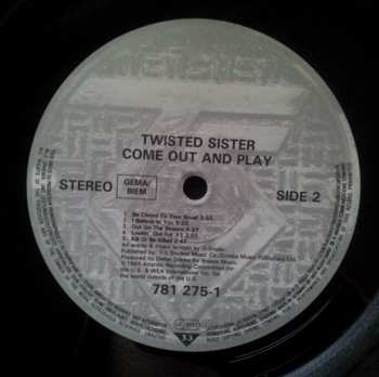 LP Twisted Sister: Come Out And Play