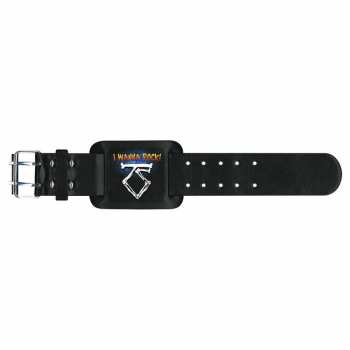Merch Twisted Sister: Bracciale in pelle I Wanna Rock!