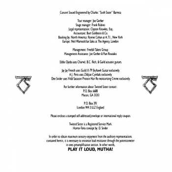 CD Twisted Sister: Stay Hungry