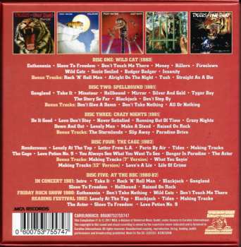 5CD/Set di cofanetti Tygers Of Pan Tang: The MCA Years