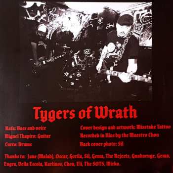 LP Tygers Of Wrath: Get Ready! LTD | NUM