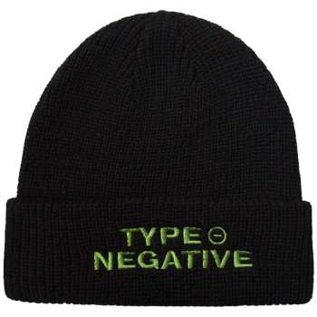 Merch Type O Negative: Berretto Text Logo Type O Negative