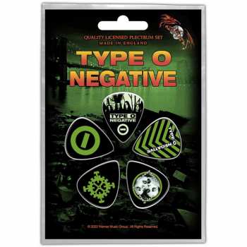 Merch Type O Negative: Set di plettri World Coming Down