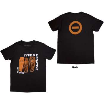 Merce Type O Negative: Type O Negative Unisex T-shirt: Dead Again (back Print) (small) S