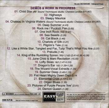 5CD/DVD/Set di cofanetti Tyrannosaurus Rex: A Whole Zinc Of Finches