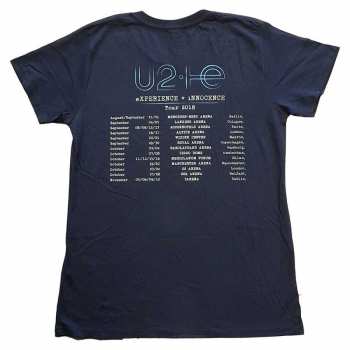 Merce U2: Dámské Tričko I+e 2018 Tour Dates S