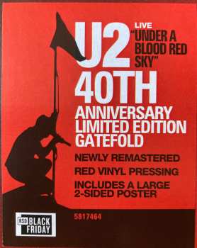 LP U2: Under A Blood Red Sky CLR | LTD