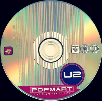 DVD U2: Popmart Live From Mexico City