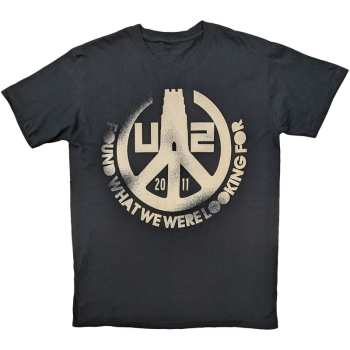 Merch U2: Maglietta Found What We Were Looking For 2011